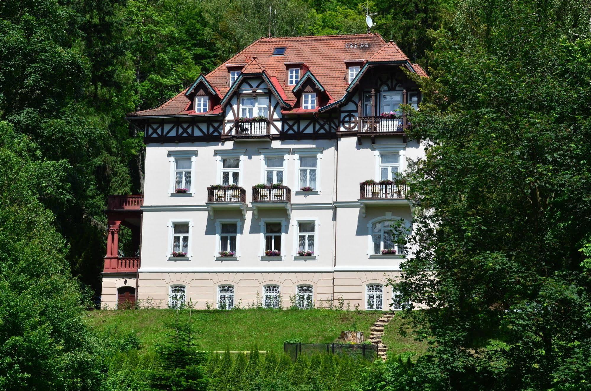 فندق Sant Georg Garni Mariánské Lázně المظهر الخارجي الصورة